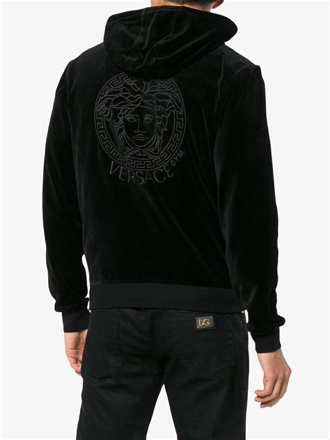 versace velour sweatsuit price|Versace Hoodies for Men .